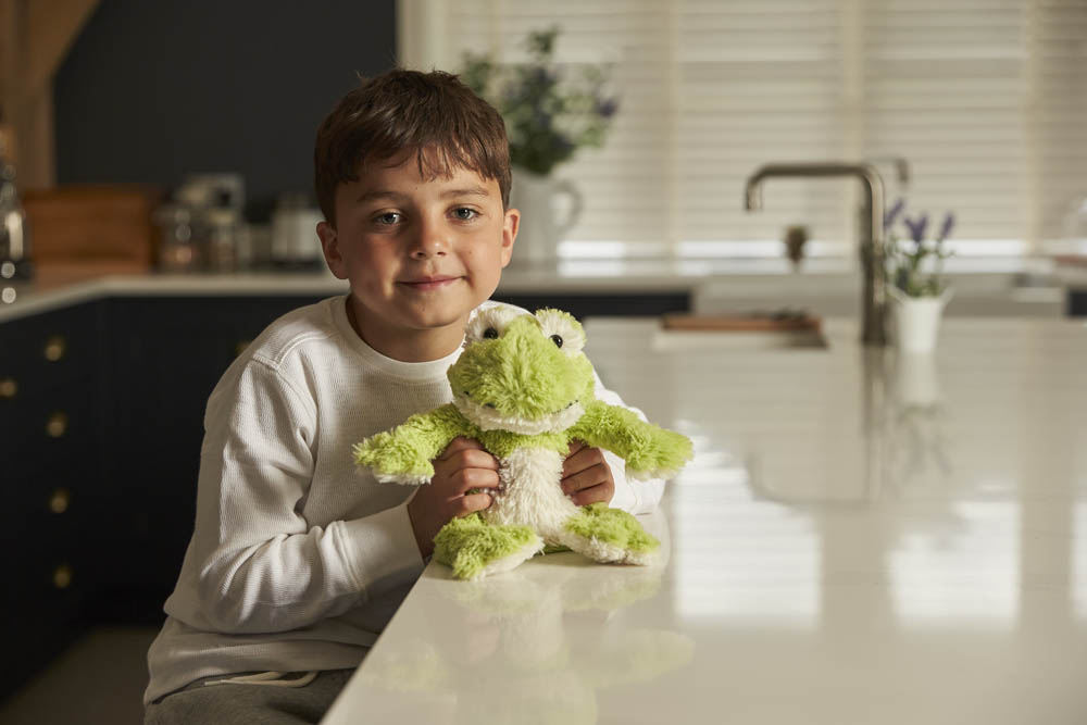 Warmies® NEW 9 Junior Frog Microwavable - OrtoPoduszki